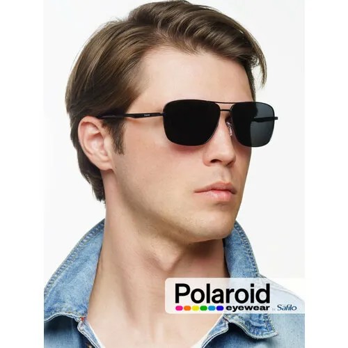 Солнцезащитные очки Polaroid, черный