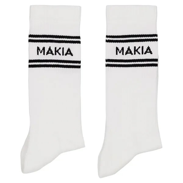 Носки Makia Stripe Half, белый