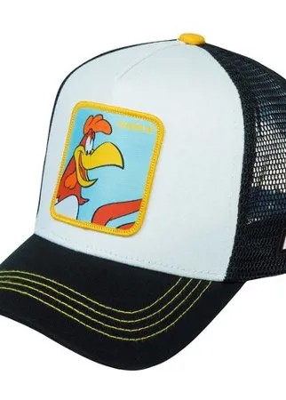 Бейсболка CAPSLAB арт. CL/LOO3/1/CHA Looney Tunes Foghorn Leghorn (черный / белый), размер UNI