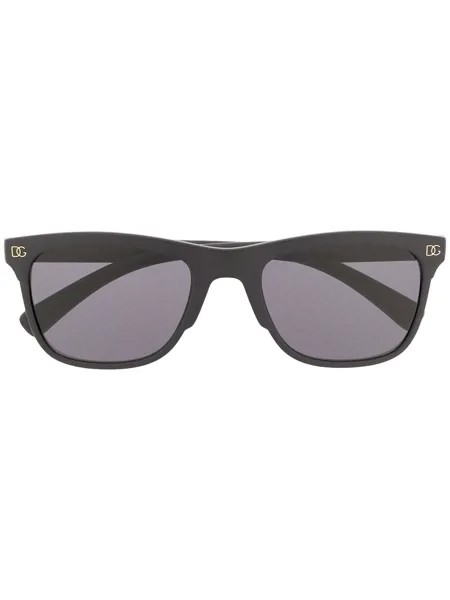 Dolce & Gabbana Eyewear солнцезащитные очки в квадратной оправе