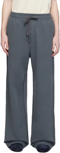Серые спортивные штаны на кулиске Dolce&Gabbana