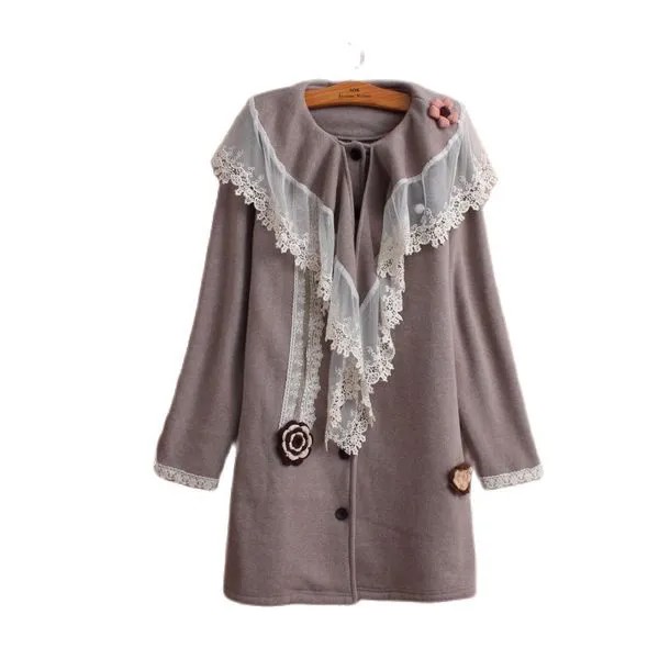Зимнее кимоно в стиле бохо etnica ropa, женская накидка, Женская парка, Женское пальто, куртка на осень и зиму