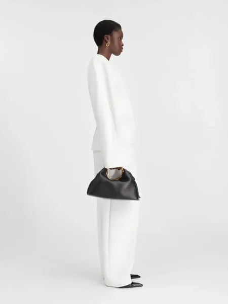 Приталенный пиджак Весте Овало Jacquemus, белый