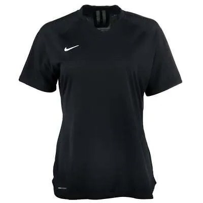 Женская спортивная футболка Nike Vaporknit 2 с v-образным вырезом и коротким рукавом, размер L, повседневные топы