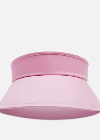 Кепка MSGM Micrologo Visor, цвет розовый