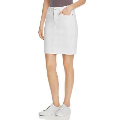 Vero Moda Женская белая приталенная юбка-карандаш длиной до колена Hot Nine XS BHFO 1166