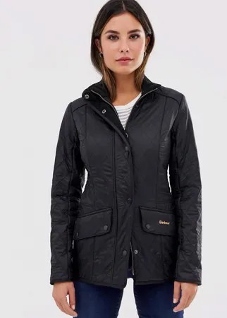 Черная куртка с флисовой подкладкой Barbour-Черный