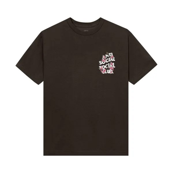 Футболка Anti Social Social Club 4K Kkoch Tee, коричневый