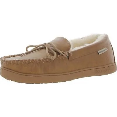 Мужские мокасины Bearpaw Moc II из коричневой замши из овчины, ширина 10,5 дюйма (E) BHFO 0401