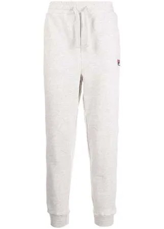 Fila узкие спортивные брюки с нашивкой-логотипом