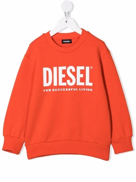 Diesel Kids толстовка с логотипом