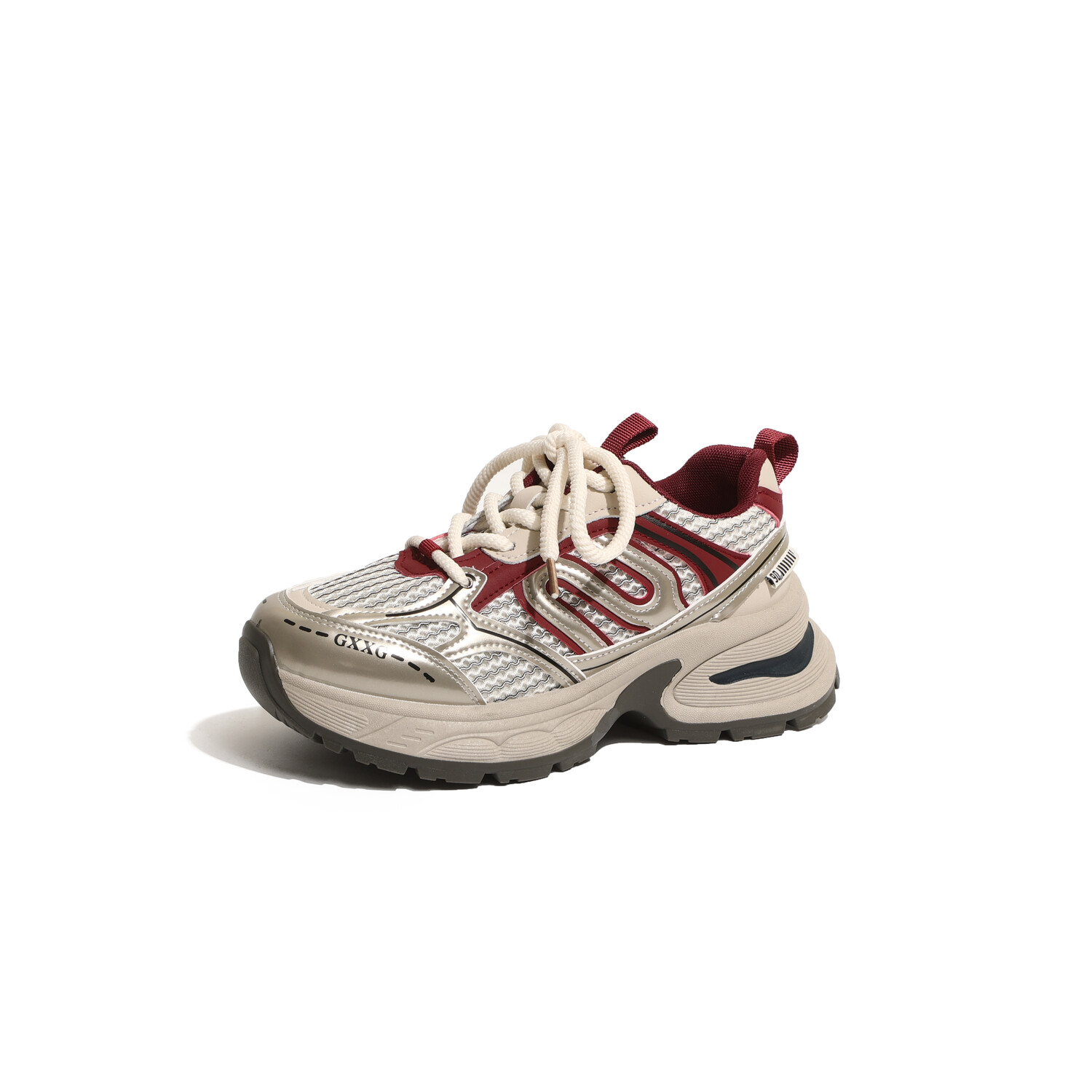 Кроссовки FANNAISHI Chunky Sneakers Women's Low-top, красный