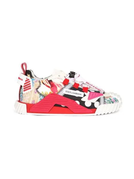 Dolce & Gabbana Kids кеды с принтом