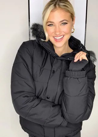 Черная горнолыжная куртка Protest Boxy - эксклюзивно для ASOS-Черный