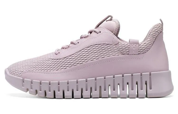 Кроссовки ecco Smart Series Lifestyle Shoes Women's Low-top Ice Purple-Pink, розовый