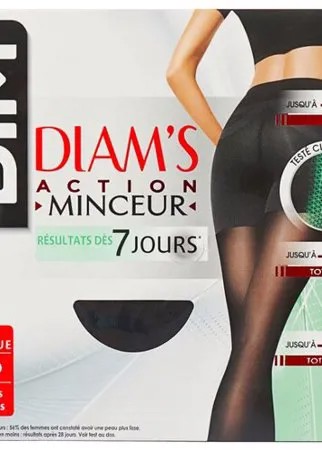 Колготки DIM Diam's Action Minceur 40 den, размер 1, noir (черный)