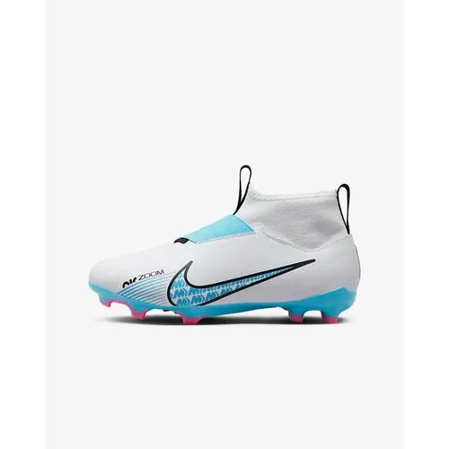 Бутсы NIKE, футбольные, размер 3Y US, белый