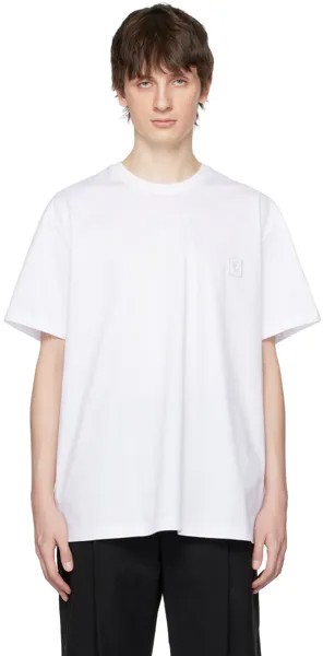 Белая футболка с бабочкой Wooyoungmi