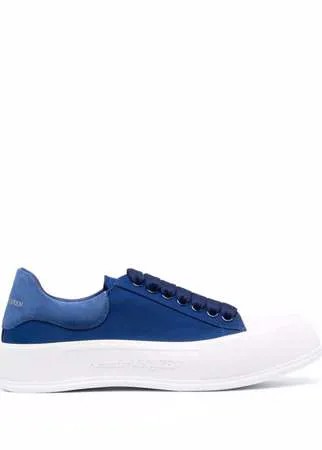Alexander McQueen кеды Deck на шнуровке