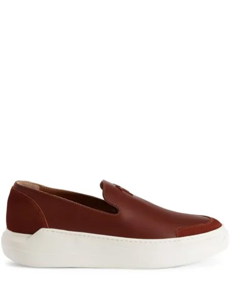 Giuseppe Zanotti лоферы Conley, коричневый