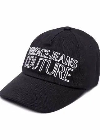 Versace Jeans Couture кепка с вышитым логотипом