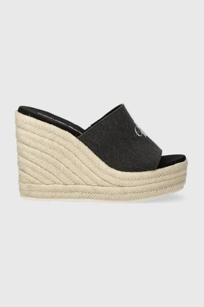 Шлепки Calvin Klein Jeans, черный