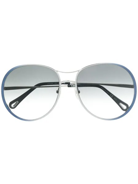 Chloé Eyewear солнцезащитные очки-авиаторы