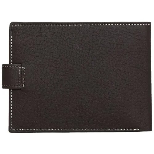 Портмоне Petek 1855 102.234.KD2, натуральная кожа, матовая фактура, без застежки, 2 отделения для банкнот, отделения для карт и монет, подарочная упаковка, коричневый