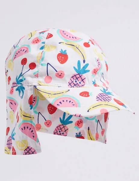 Солнцезащитная шляпа Фрукты с фильтром UPF50+ для девочки