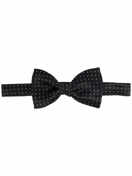 LANVIN шелковый галстук-бабочка в горох