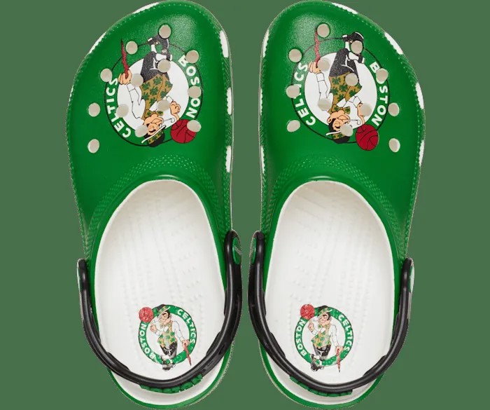 Сабо NBA Boston Celtics Cls Crocs женские, цвет White