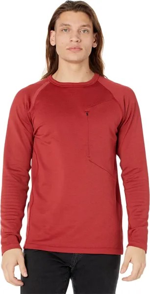 Толстовка Multipath Grid Crew Neck Fleece Burton, цвет Sun Dried Tomato