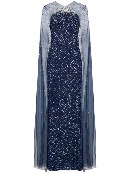 Jenny Packham платье Мейбл, синий