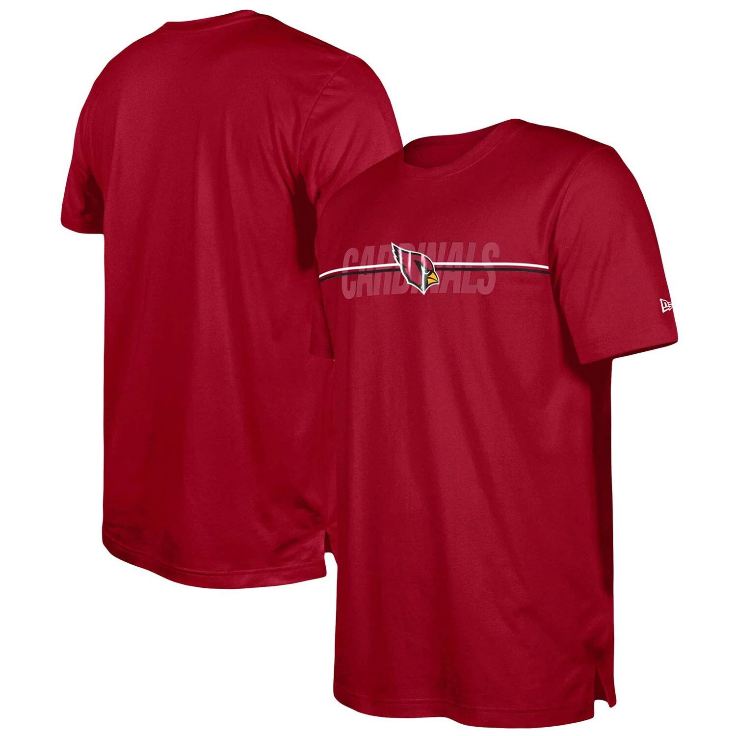 Мужская футболка Cardinal Arizona Cardinals 2023 Training Camp NFL New Era