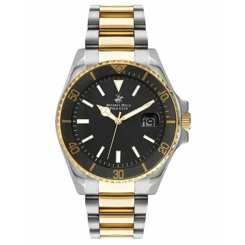 Наручные часы Beverly Hills Polo Club BP3125X.250, черный, серебряный