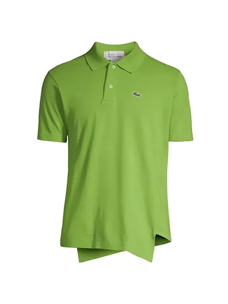 Рубашка Comme des Garcons x Lacoste Distorted Polo Comme Des Garcons Shirt, зеленый