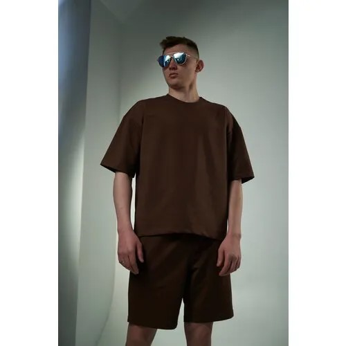 Костюм LAO.BRAND , размер S , коричневый