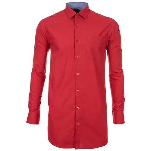 Рубашка Imperator, размер 48/M/178-186/40 ворот, красный