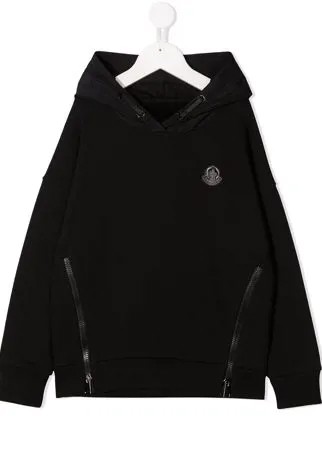 Moncler Enfant толстовка на молнии с длинными рукавами