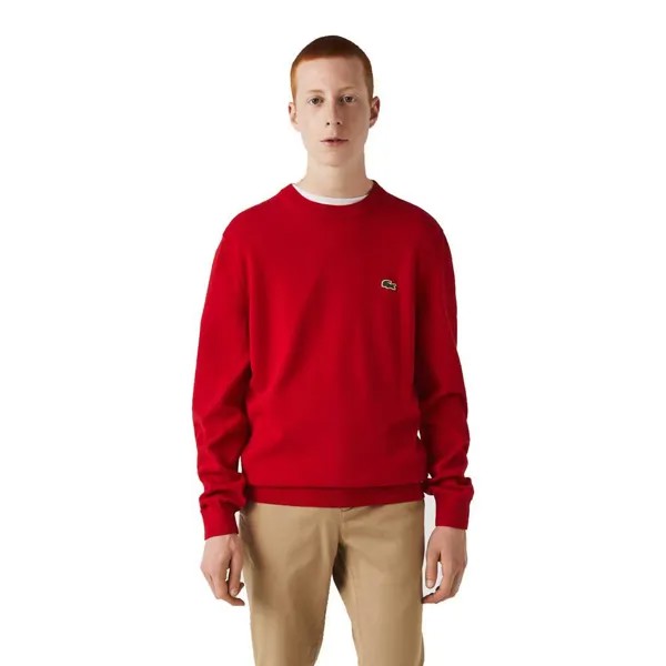 Свитер Lacoste AH1985 Crew Neck, красный