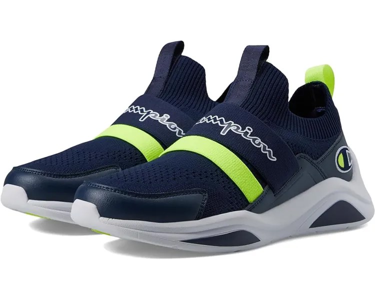 Кроссовки Champion Legend Sprint Lo, цвет Navy/Neon/White