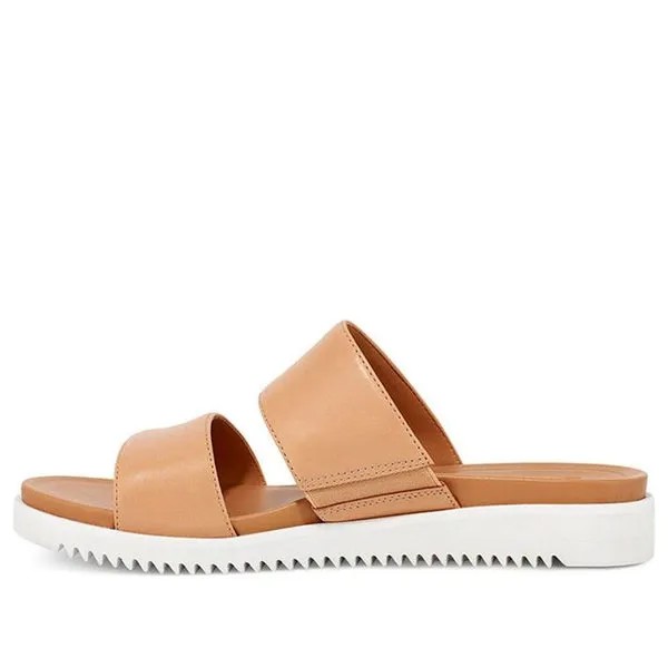 Модные сандалии zyle slide коричневые тапочки Ugg, коричневый