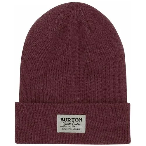 Шапка BURTON, демисезон/зима, размер One size, розовый, фиолетовый