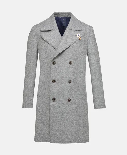 Шерстяное пальто Baldessarini, серый