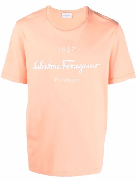 Salvatore Ferragamo футболка с логотипом