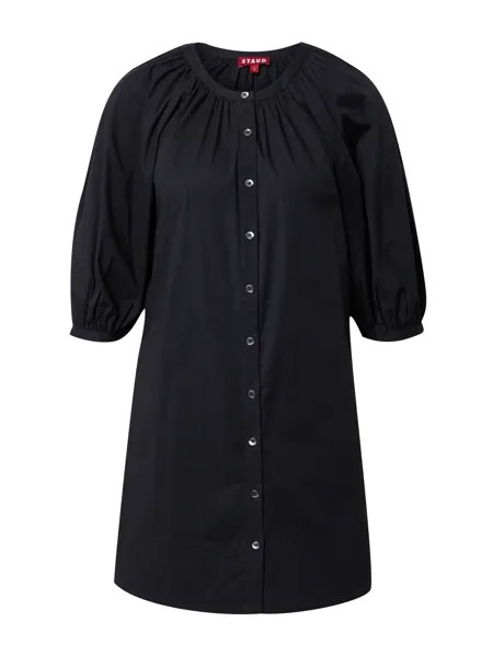 Рубашка-платье Staud, черный