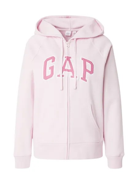 Худи на молнии Gap HERITAGE, розовый/темно-розовый