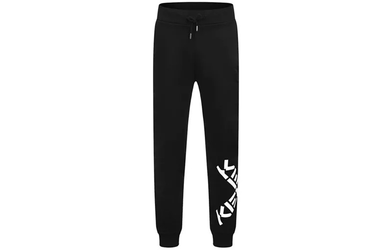 KENZO Женские трикотажные спортивные штаны, цвет Black