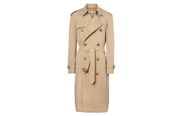 Мужской тренч Burberry, цвет Camel