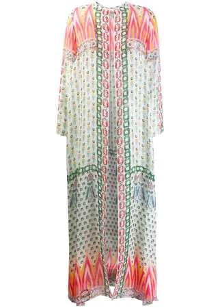 Temperley London пальто с принтом